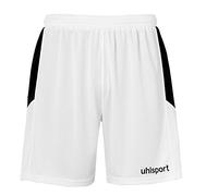 uhlsport Kids Goal Shorts - White/Black, Size 128