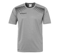 Uhlsport Kids Goal Training T-Shirt Kids T-Shirt - Dark Grey Melange/Black, 128