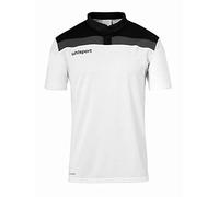 Uhlsport Offense 23 Short Sleeve Polo White 13-14 Years Kids
