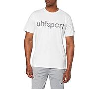 Uhlsport Men Essential Promo T-Shirt - White, Small