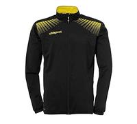 Uhlsport Men Goal Classic Jacket - Black/Lemon Yellow, 2X-Large