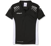 Uhlsport Men Goal Polo Shirt Men's T-Shirt - Black/White, XL