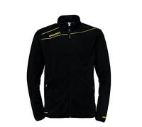 Uhlsport Men Stream 3.0 Classic Jacket - Black/Corn Yellow, 2X-Small/X-Small