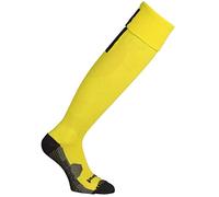 Uhlsport Men Team Performance Socks - Lemon Yellow/Black, Size 33-36