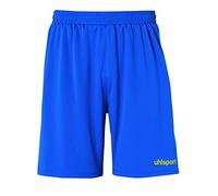 uhlsport Men's Center Basic Shorts, Azure/Lime Yellow, M