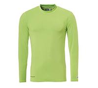 Uhlsport Distinction Colors Long Sleeve Base Layer Green 13-14 Years Boys