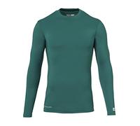 uhlsport Men's Distinction Colors Baselayer Jacket, Vert Lagon, 13-14 Years