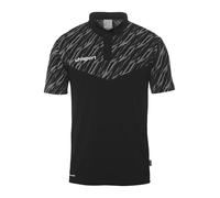 uhlsport Men's Progressive 28 Polo Shirt Black