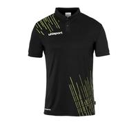 Uhlsport Score 26 Poly Short Sleeve Polo Black S Men