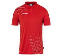 uhlsport Men's Sports Polo Shirt, red/White, XXXX-Large