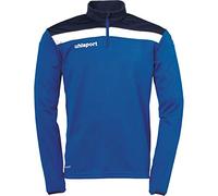 Uhlsport Offense 23 1/4 Zip Top Children's Sweatshirt - Azure/Navy/White, 128