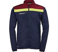 Uhlsport Offense 23 Jacket Men's Jacket - Navy/Bordeaux/Fluo Yellow, M