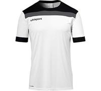 Uhlsport Offense 23 Jersey Men's Jersey - White/Black/Anthra, Large