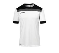 Uhlsport Offense 23 Jersey Men's Jersey - White/Black/Anthra, M