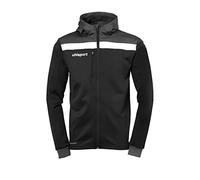 Uhlsport Offense 23 Multi Hood Jacket Men's Jacket - Black/Anthra/White, XXX-Large