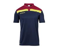 Uhlsport Offense 23 Short Sleeve Polo Blue 11-12 Years Kids