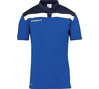 Uhlsport Offense 23 Polo Shirt Men's Polo Shirt - Azure/Navy/White, Small