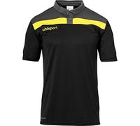 Uhlsport Offense 23 Polo Shirt Men's Polo Shirt - Black/Anthra/Lime Angel, M