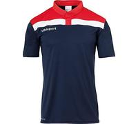 Uhlsport Offense 23 Polo Shirt Men's Polo Shirt - Navy/Red/White, M