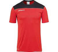 uhlsport Offense 23 Poly Shirt Men's Football Shirt, Mens, 100221404, Red/Black/White, 2XL