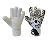 Uhlsport Prediction #370 UK Hybrid Goalkeeper Gloves Size 8 white/black