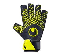 uhlsport | Prediction | Starter Soft | Goalkeeper Gloves | Black/White/Fluo Yellow (10)