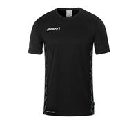 uhlsport Progressive 28 Poly Shirt Short Sleeve - Breathable and High Black