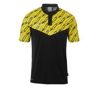 Uhlsport Progressive 28 Short Sleeve Polo Yellow,Black 5XL Men