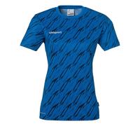 Uhlsport Progressive 28 Short Sleeve T-shirt Blue S Woman