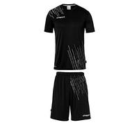 uhlsport Score 26 Football Jersey Set - Complete Football Jersey Set Consisting of Training T-Shirt and Short Training Pants - 10 Variations Available for Adults and Children