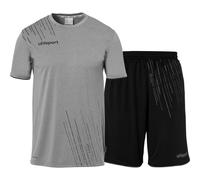 Uhlsport Score 26 Short Sleeve Set Black,Grey 11-12 Years Kids