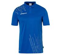 Uhlsport Score 26 Poly Short Sleeve Polo Blue 12-13 Years Kids
