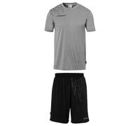 Uhlsport Score 26 Short Sleeve Set Black,Grey S Men