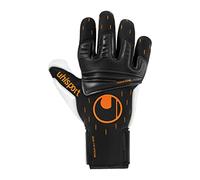 uhlsport Speed Contact ABSOLUTGRIP Reflex Goalkeeper Gloves Football Black/White/Fluo Orange Size 8