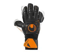 Uhlsport Speed Contact Soft Flex Frame Goalkeeper Gloves Football Black/White/Fluo Orange Size 8.5
