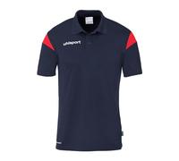 uhlsport Squad 27 Polo Shirt Sports, Navy/red, XXXXL