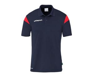 uhlsport Squad 27 Polo Shirt Sports, Navy/red, XXXXL