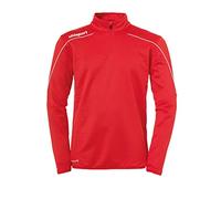 uhlsport Stream 22 1/4 Zip Top - Red/White, Medium