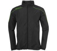 Uhlsport Stream 22 All Weather Jacket Children's Jacket - Black/Fluo Green, 104