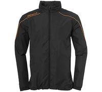 Uhlsport Stream 22 All Weather Jacket Men's Jacket - Black/Fluo Orange, Small