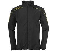 Uhlsport Stream 22 All Weather Jacket Men's Jacket - Black/Lime Yellow, M