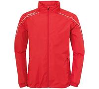 Uhlsport Stream 22 All Weather Jacket - Red/White, Size 116