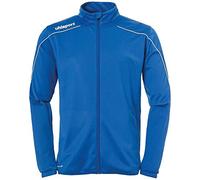 Uhlsport Stream 22 Classic Jacket - Azure Blue/White, Small