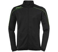 Uhlsport Stream 22 Classic Jacket Children's Jacket - Black/Fluo Green, 140
