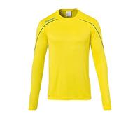 Uhlsport Stream 22 Long Sleeve Jersey Men, Red/White, Moisture Wicking Dry Tech, Size M