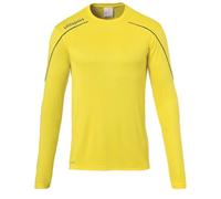 Uhlsport Stream 22 Long Sleeve Jersey Men, Red/White, Moisture Wicking Dry Tech, Size XL