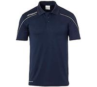 Uhlsport Stream 22 Polo Shirt - Navy/White, Size 164