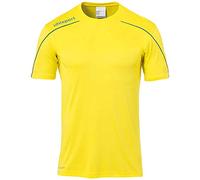 Uhlsport Stream 22 Short Sleeve Jersey Men, Red/White, Moisture Wicking Crew Neck Dry Tech, Size XXXL