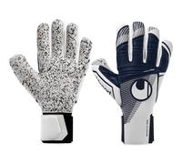 Uhlsport SUPERGRIP+ HN Goalkeeper Gloves Size 12 White/Navy