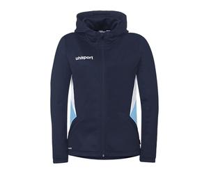 uhlsport Team 29 Multi Hood Jacke Women's Fleece Lined Hooded Sweatshirt with Zip Pockets - Women's Fit